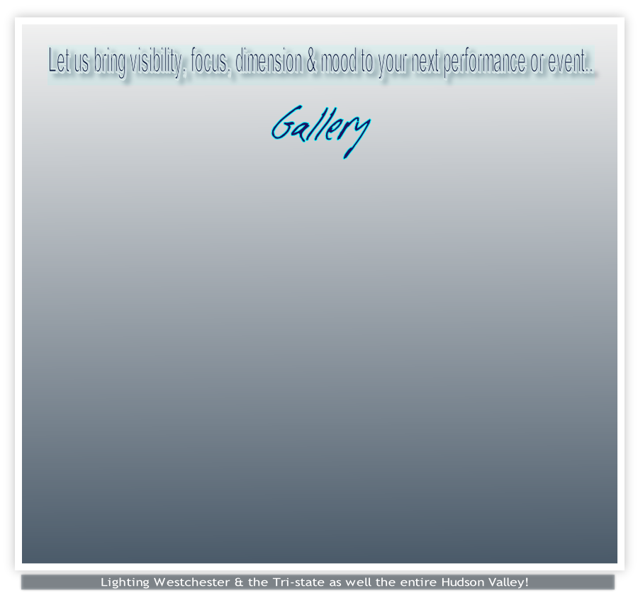 Lighting Westchester & the Tri-state as well the entire Hudson Valley! 
